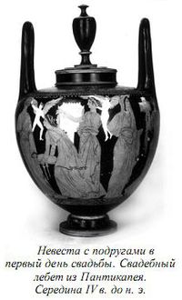 Древнегреческие свадьбы